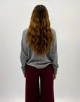Pullover fiocchietti ricamati