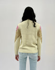 Maglione colorato con paillette