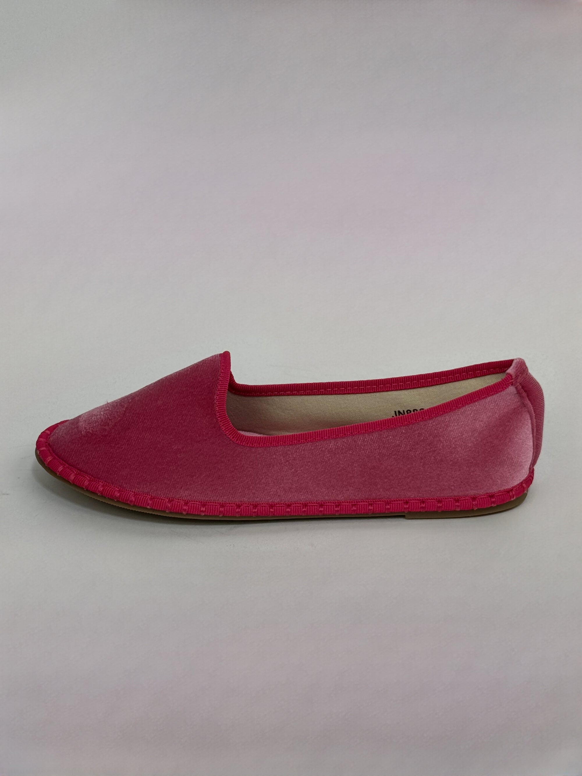 Friulane in velluto con bordo