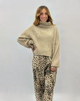 Pullover dolcevita morbido