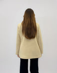 Cappotto corto con bottone