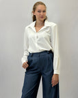 Camicia con spalle imbottite