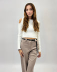 Maglia petite cut out