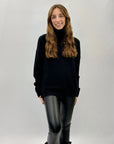 Pullover dolcevita tinta unita