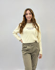 Pantaloni spigati con vita elasticizzata