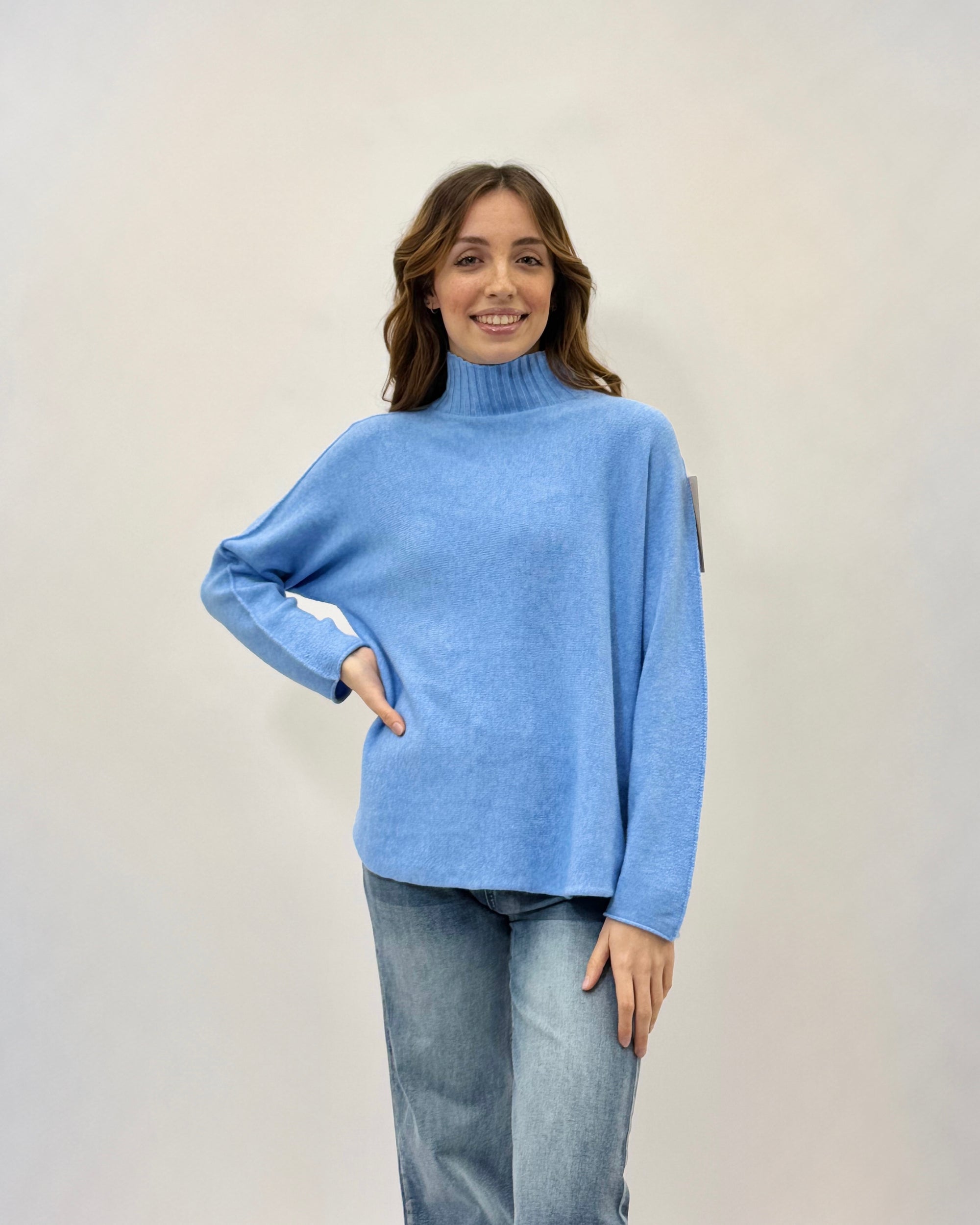 Maglione lupetto morbido
