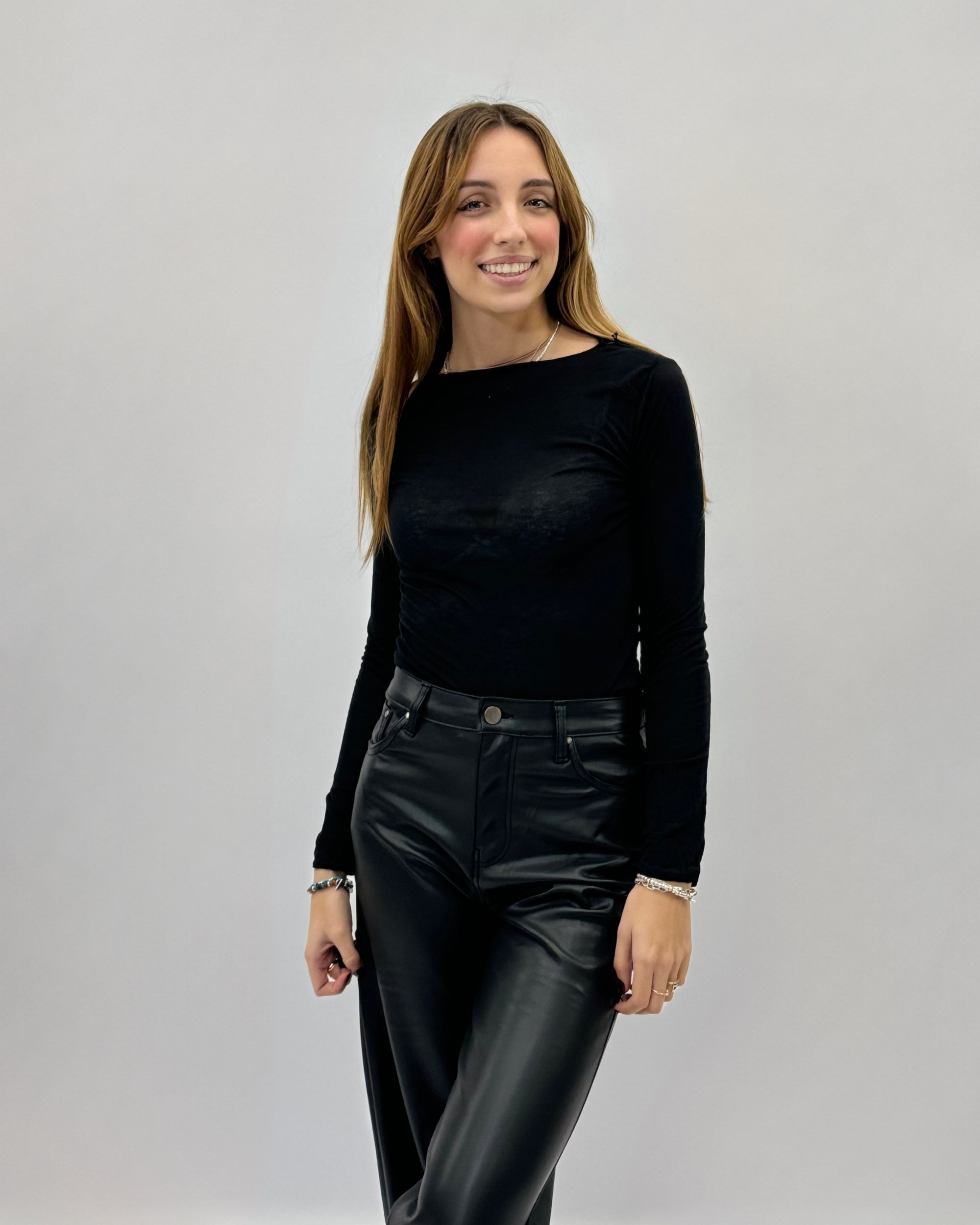 Maglia scollo barchetta in cashmere