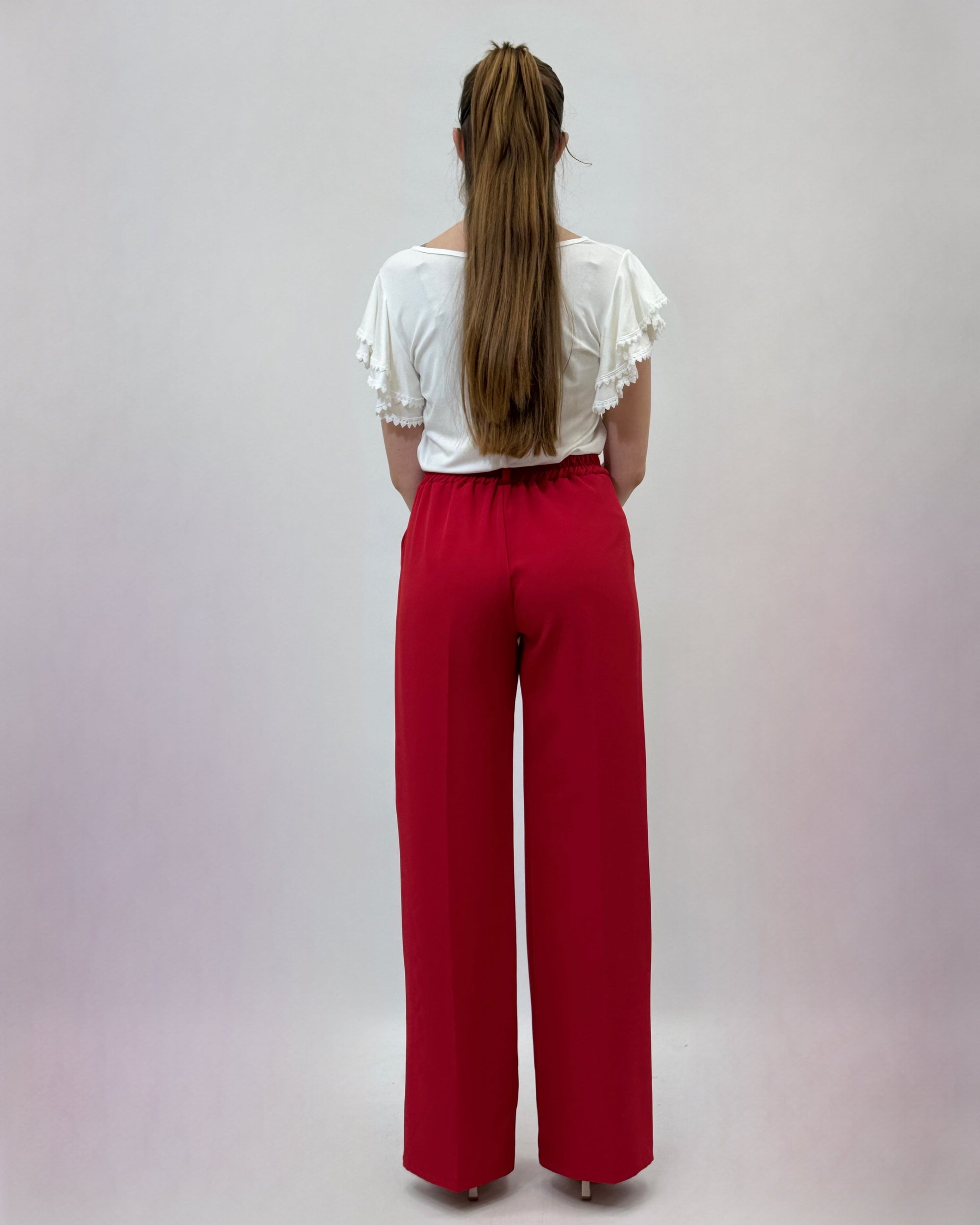Completo premium giacca e pantaloni a palazzo