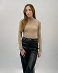 Maglia lupetto in cashmere