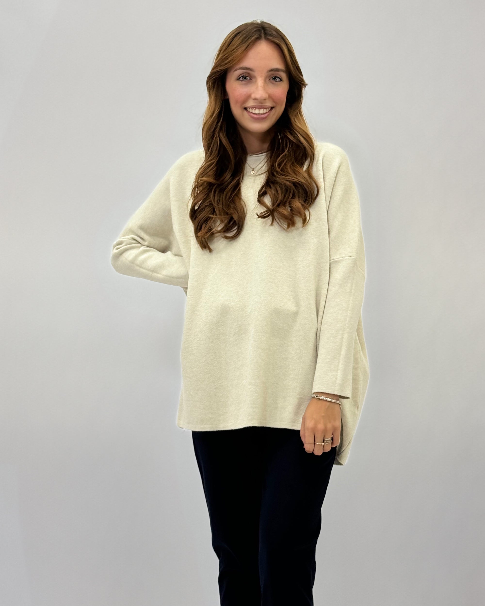 Pullover ampio basic