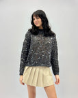 Maglione morbido misto lana