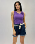 Body con dettaglio rosa