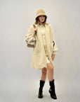 Cappotto morbido con dettaglio cuore