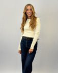 Pullover basic tinta unita con bottoni