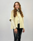 Cardigan con chiusura frontale