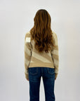 Pullover effetto peluche
