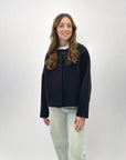 Giacca neoprene con fiore