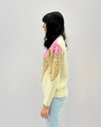 Maglione colorato con paillette