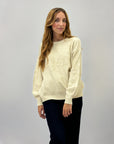 Maglione morbido con dettaglio