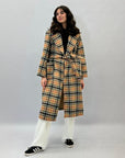 Cappotto in lana cotta