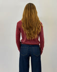 Cardigan basic con lustrini