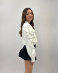 Camicia con volant