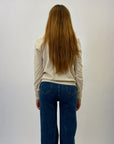 Cardigan basic con bottoni gioielli