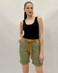 Pantaloncini basic con cintura