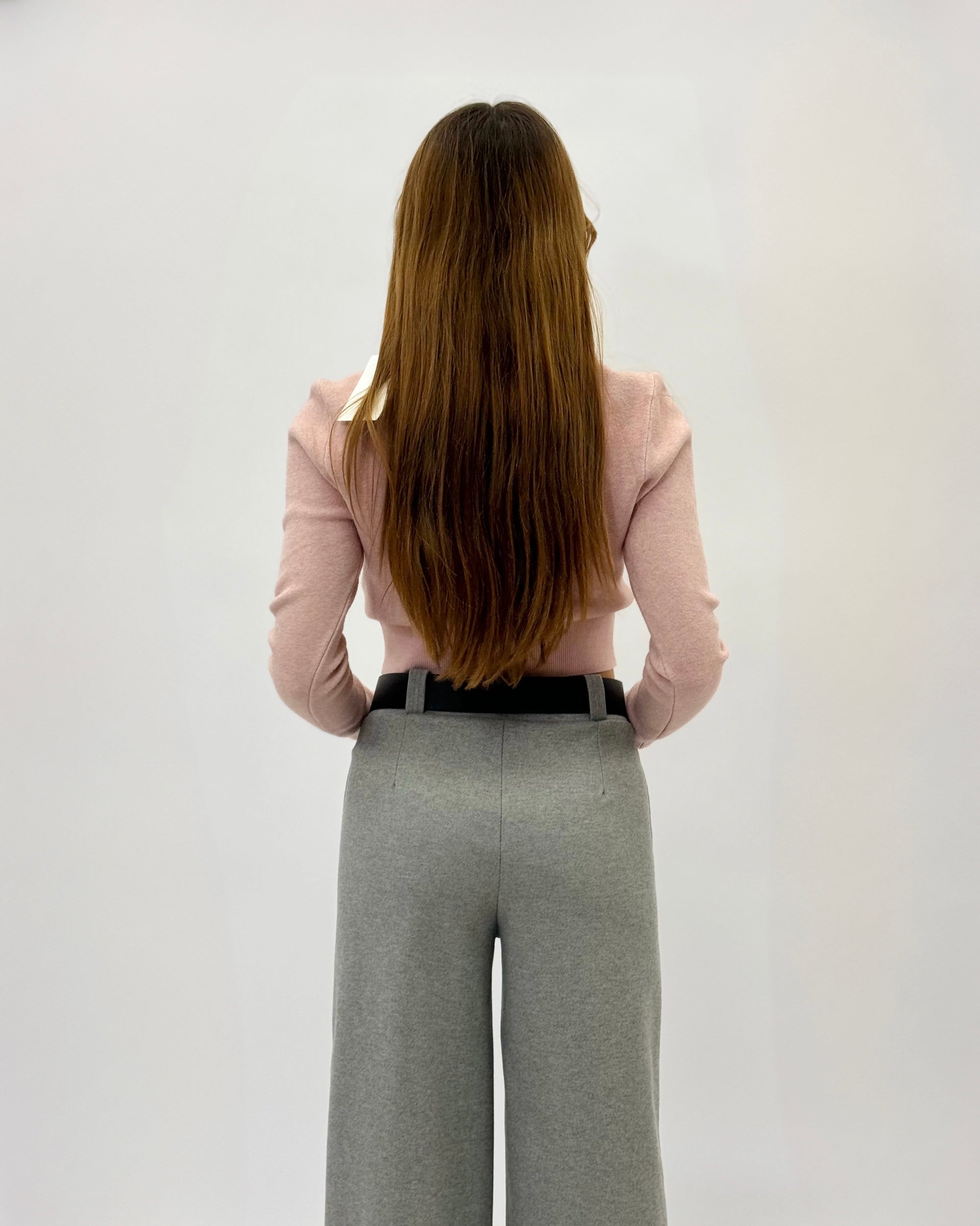 Pullover crop petite