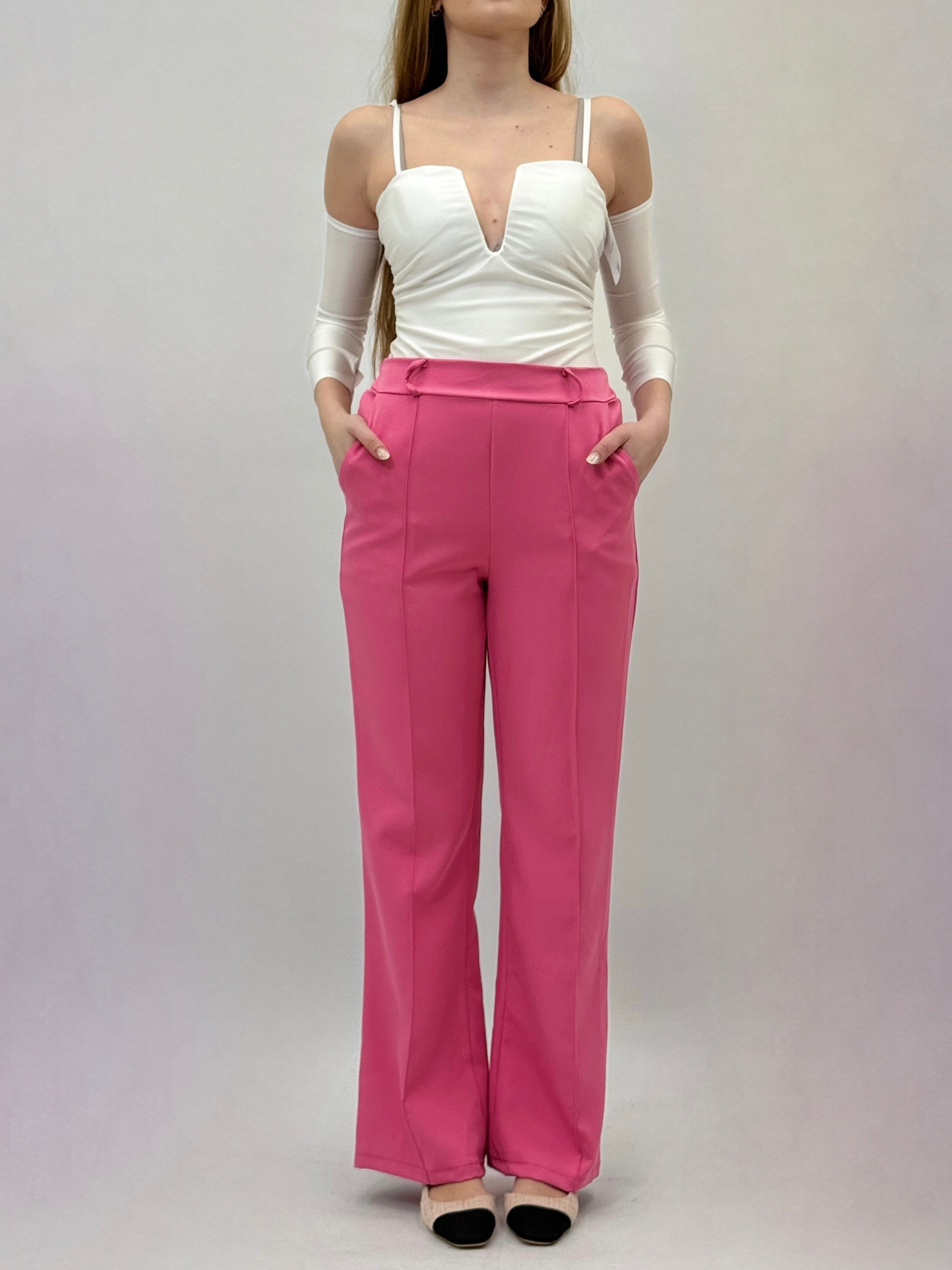 Completo giacca e pantalone con cintura