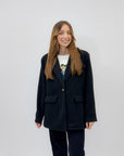 Cappotto corto con bottone