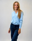 Cardigan basic con bottoni gioielli