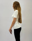 Maglia dolcevita mezze maniche basic
