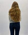 Maglia gilet in lana mohair