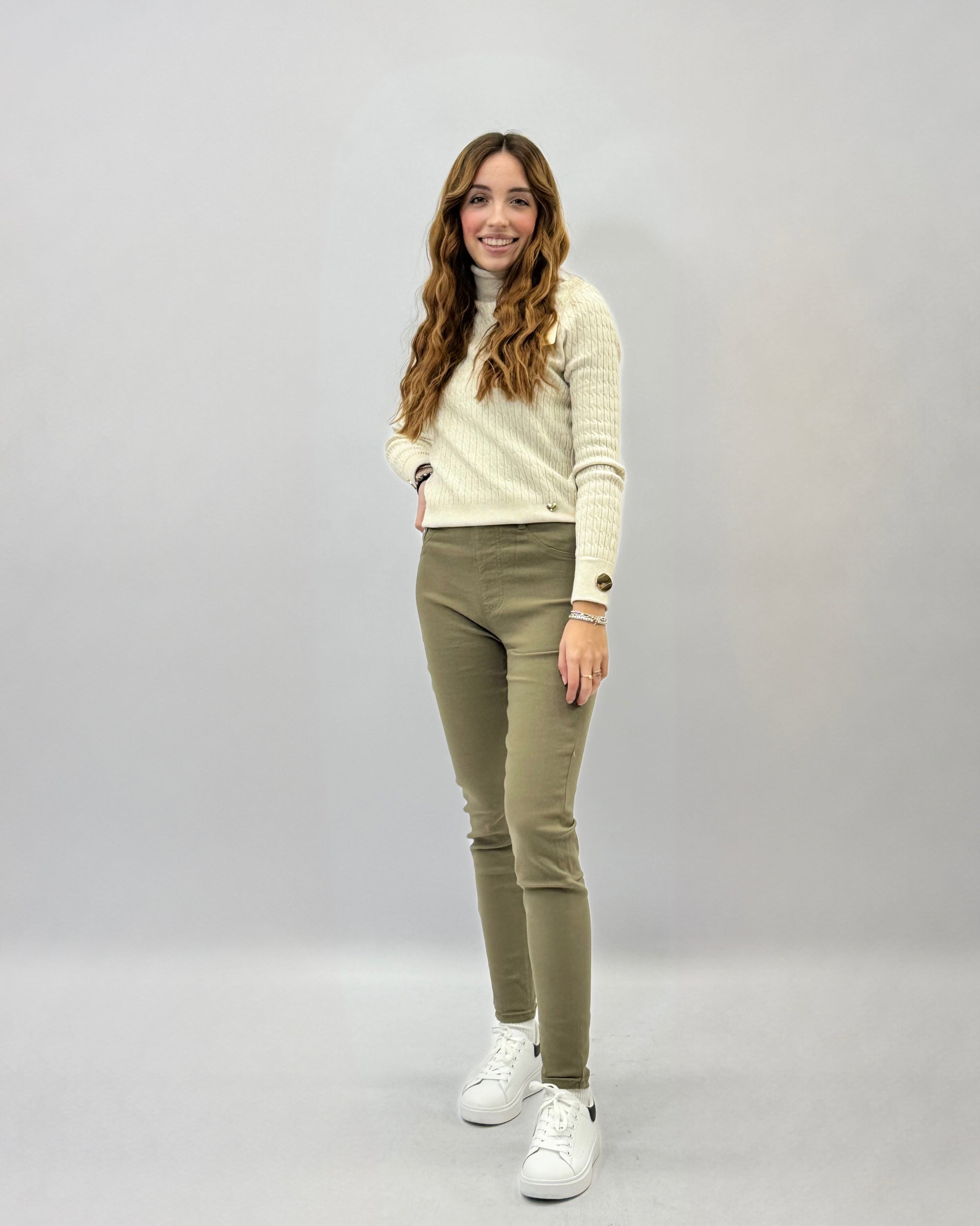 Pantaloni elasticizzati push up