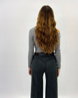 Maglia con scollo laterale petite