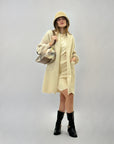 Cappotto morbido con dettaglio cuore