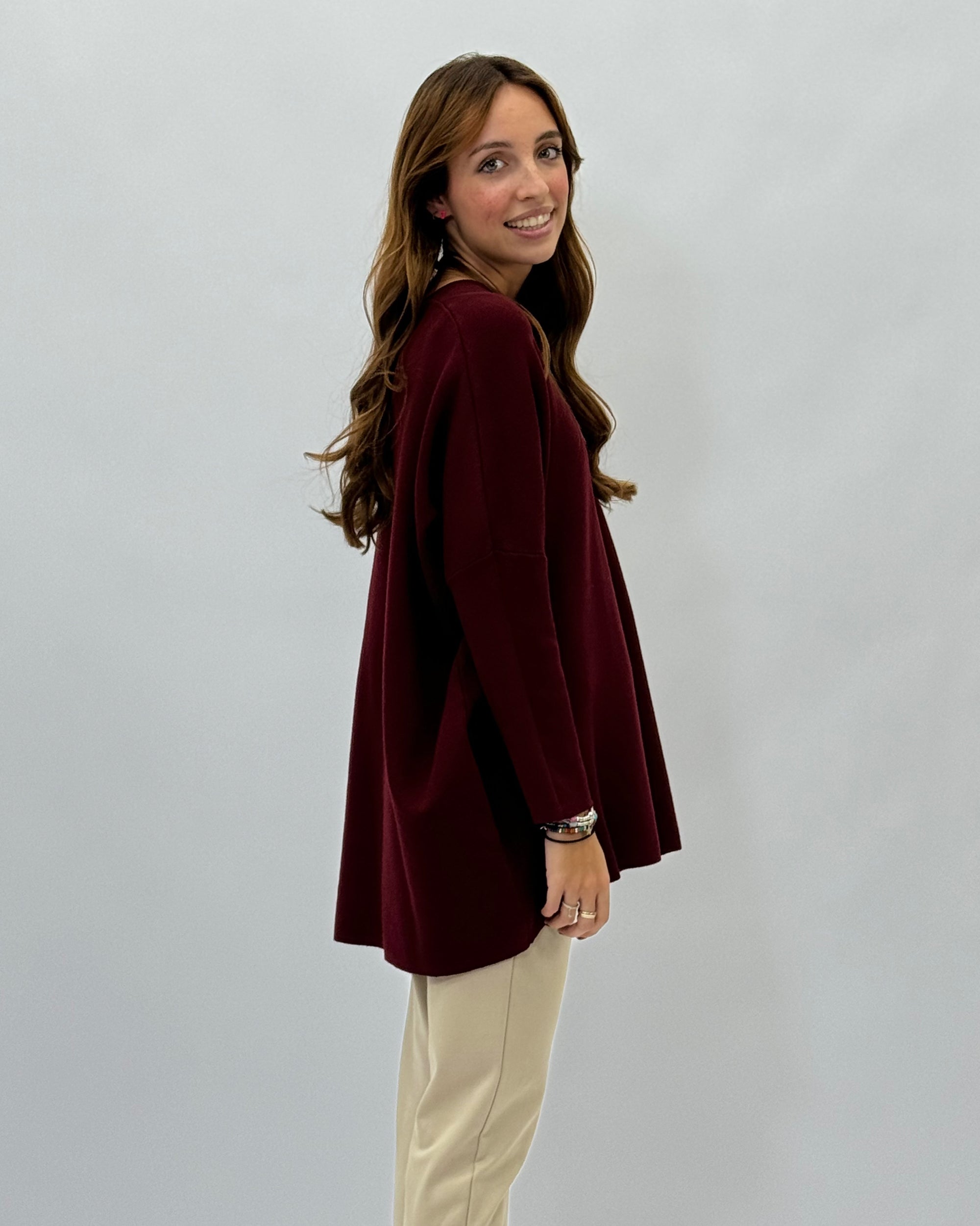 Pullover ampio basic