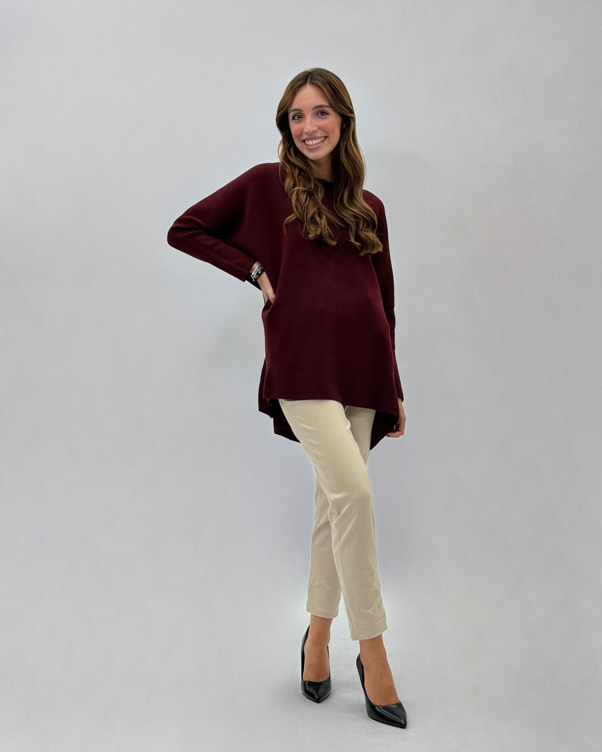 Pullover ampio basic