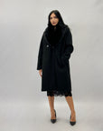 Cappotto premium con pelliccia sintetica