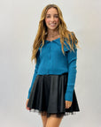 Maglione con zip