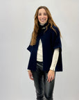 Cardigan con chiusura frontale