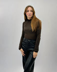 Maglia lupetto in cashmere
