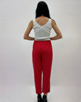 Pantaloni eleganti con fiocco
