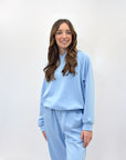 Completo felpa e pantaloni basic
