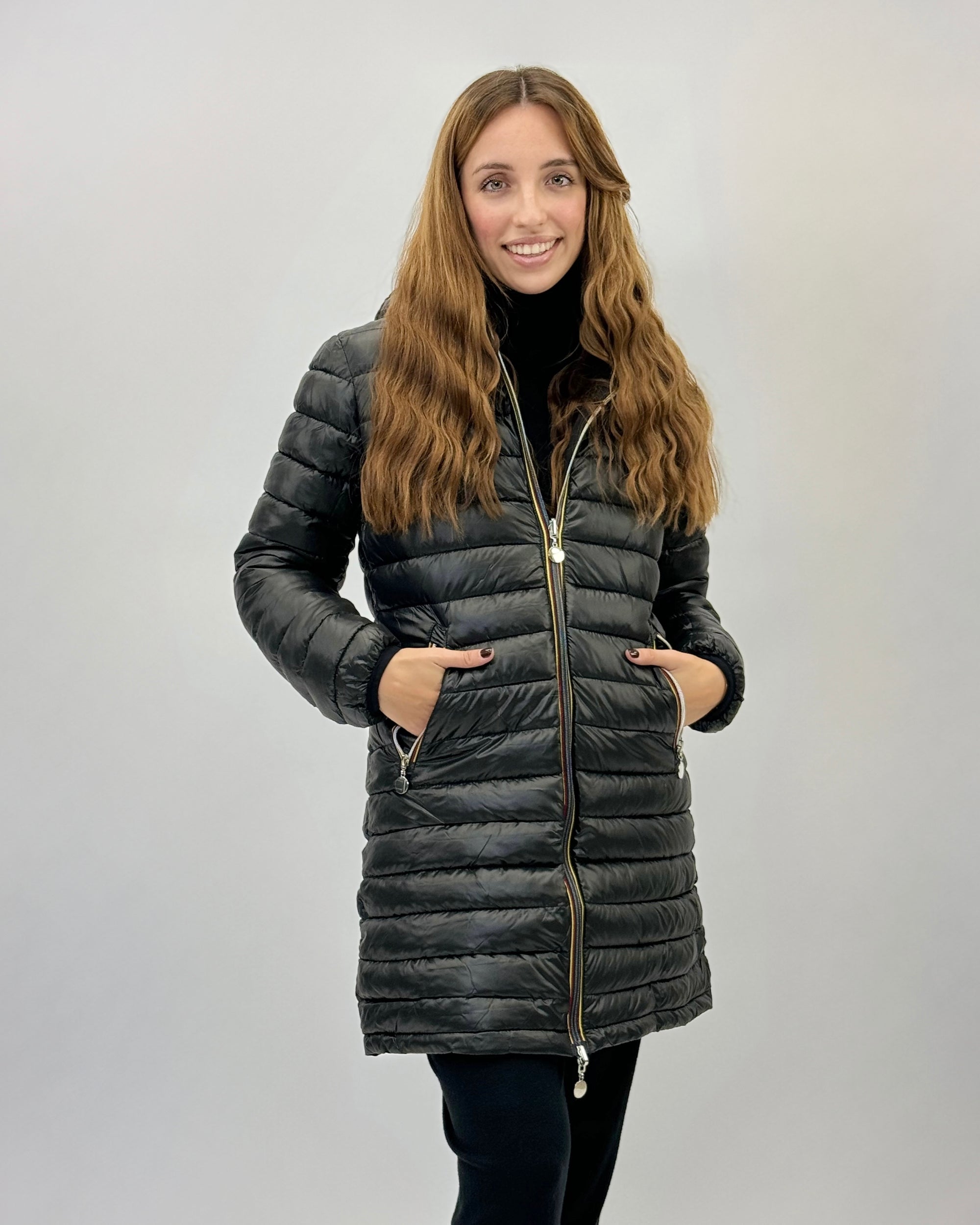 Piumino Donna Reversibile Double Face – Giacca Invernale Lunga