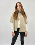 Cardigan con chiusura frontale