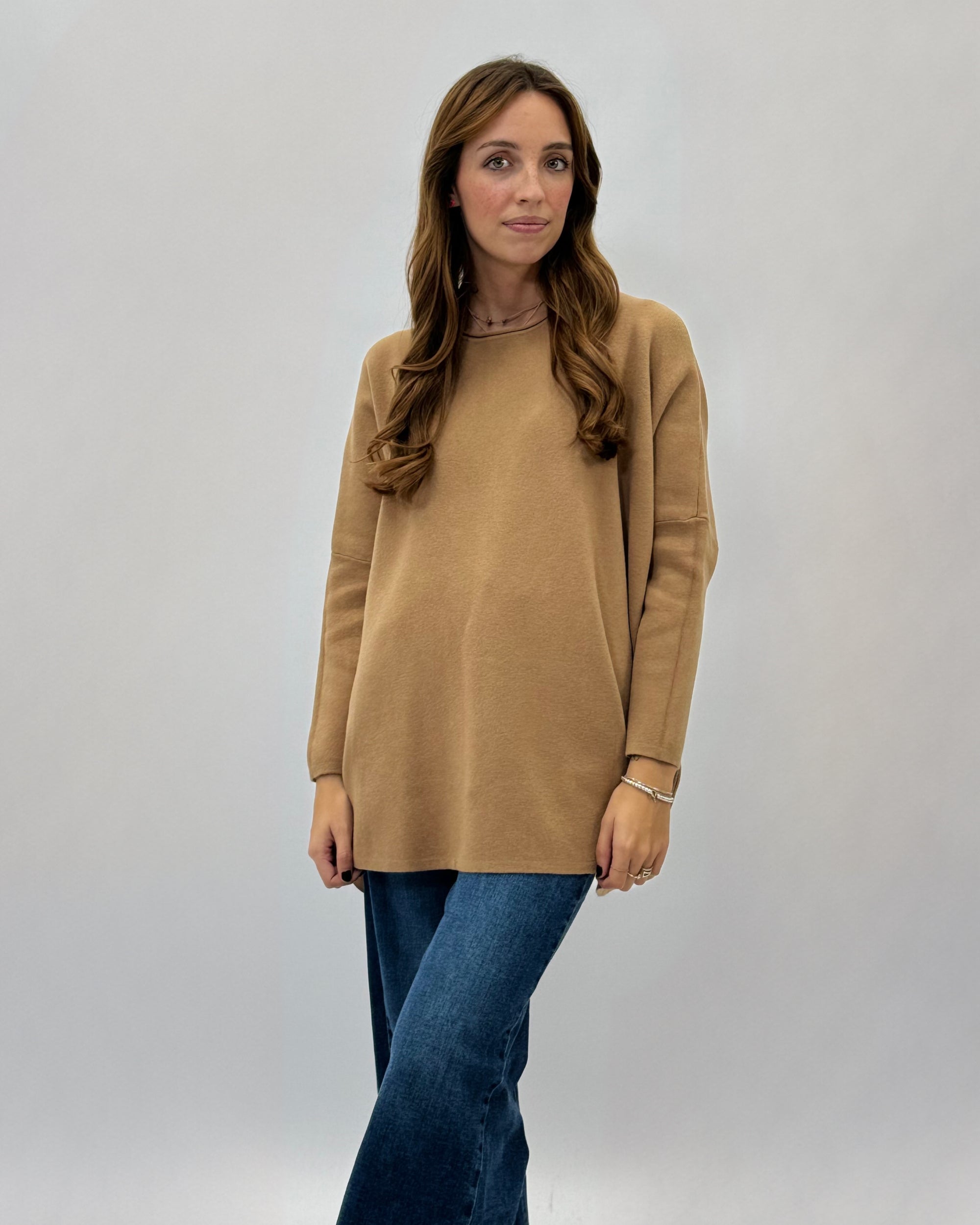 Pullover ampio basic