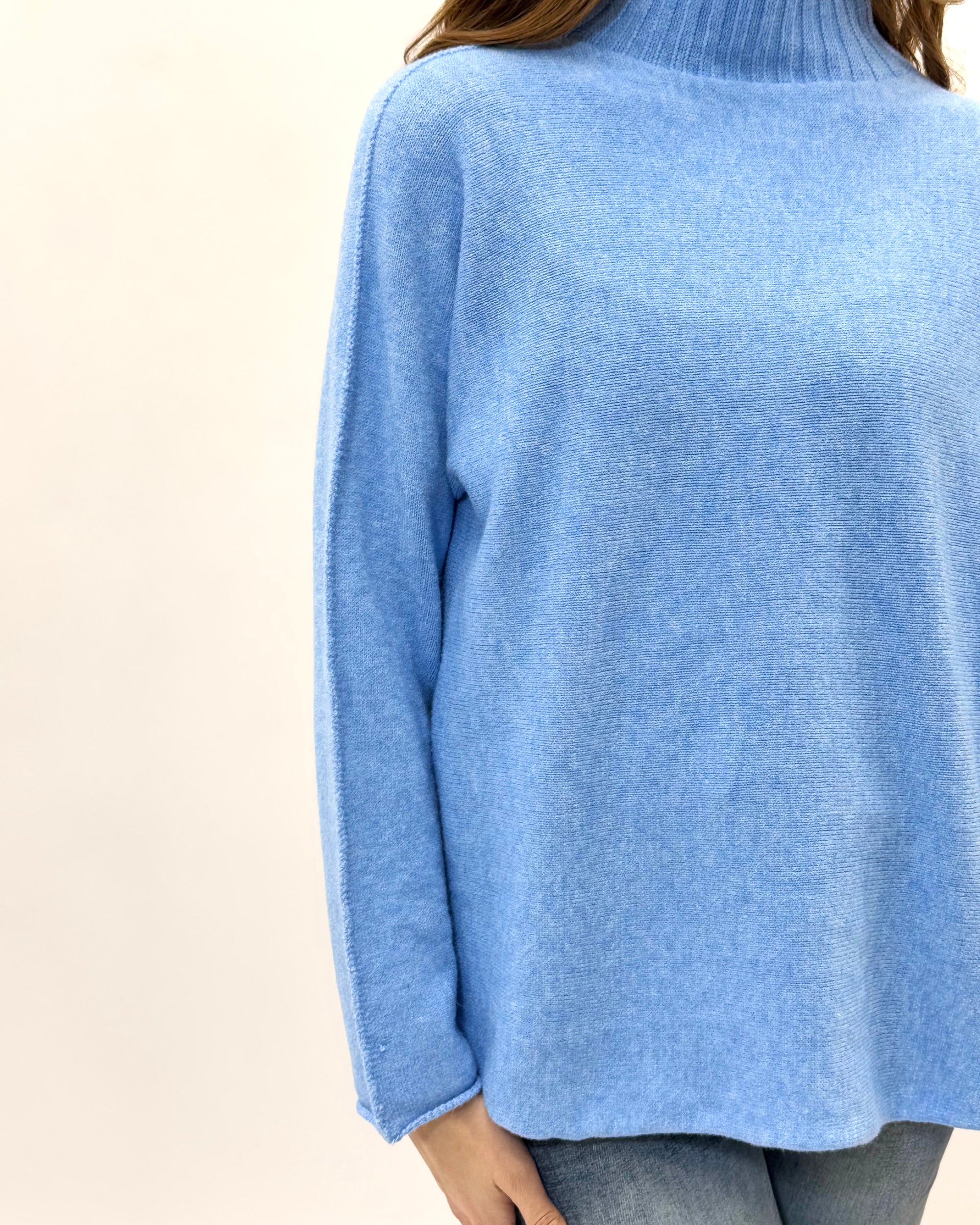 Maglione lupetto morbido