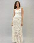 Gonna a sirena in crochet